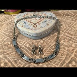 Brighton TriBecca Collection  Necklace/Earrings 🌸